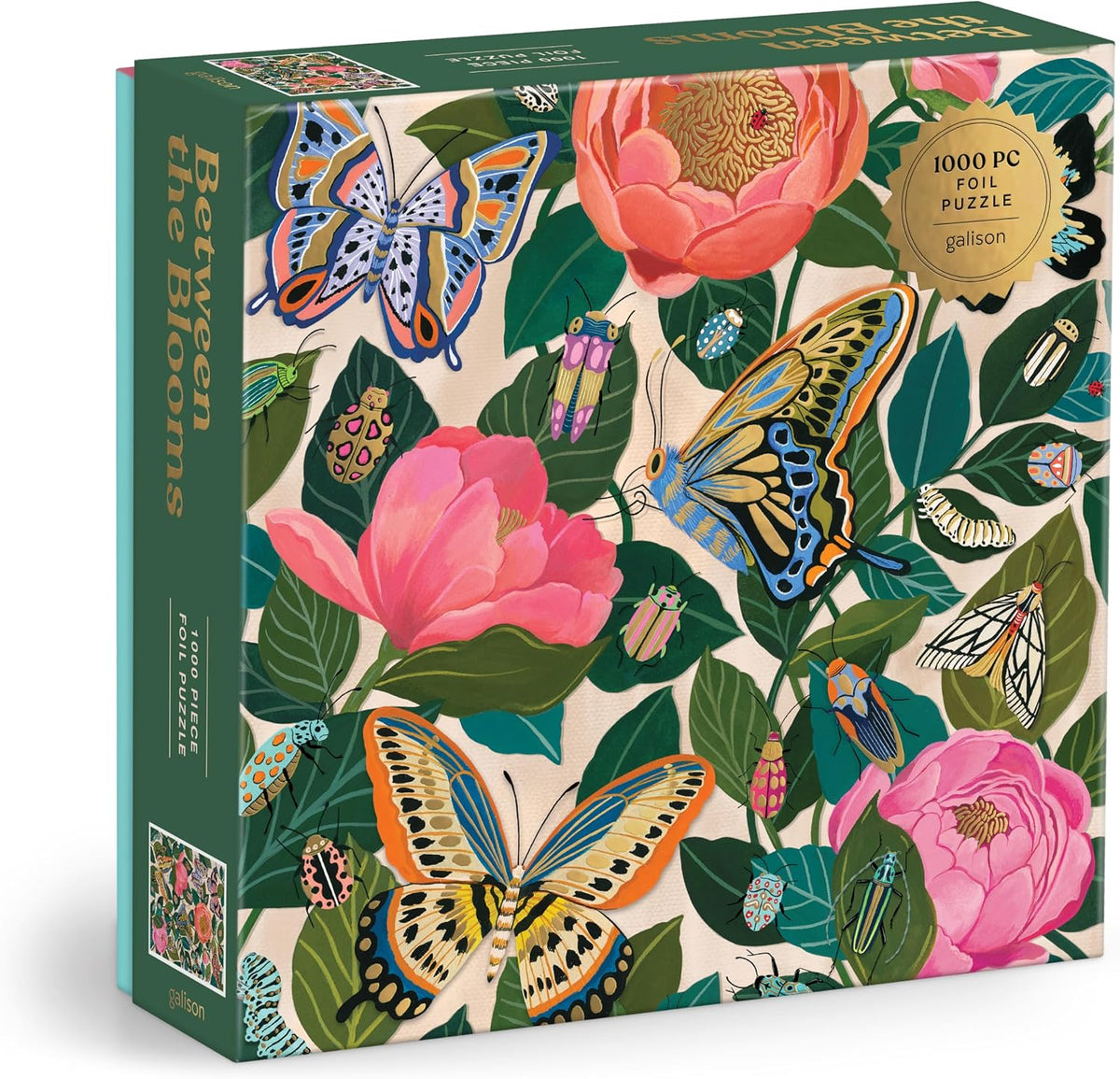 Between the Blooms 1000pc Foil Puzzle
