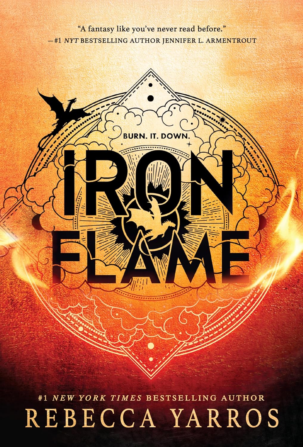 Iron Flame Large Print
