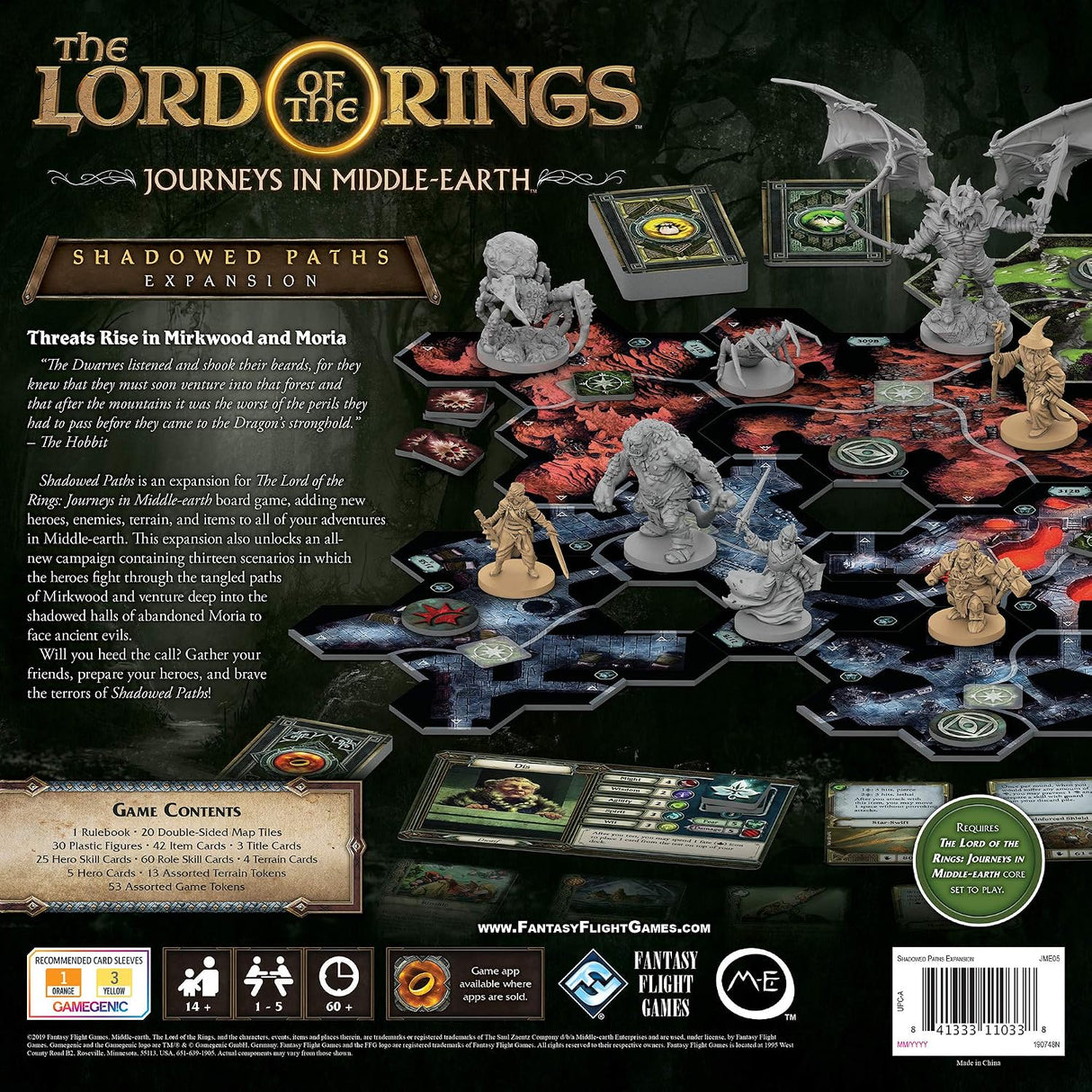The Lord of The Rings: Journeys in Middle-Earth: Shadowed Paths