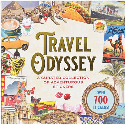 Sticker Book: Travel Odyssey