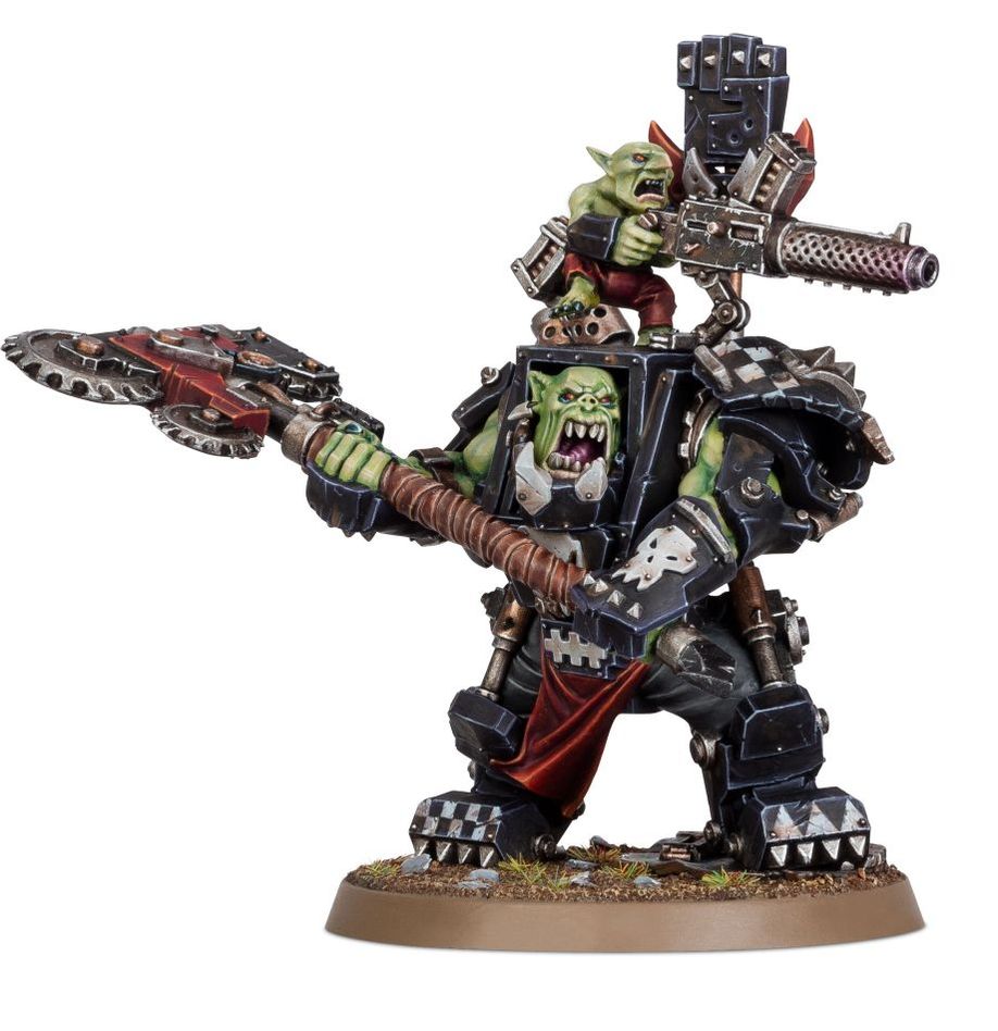 Ork Warboss in Mega Armour