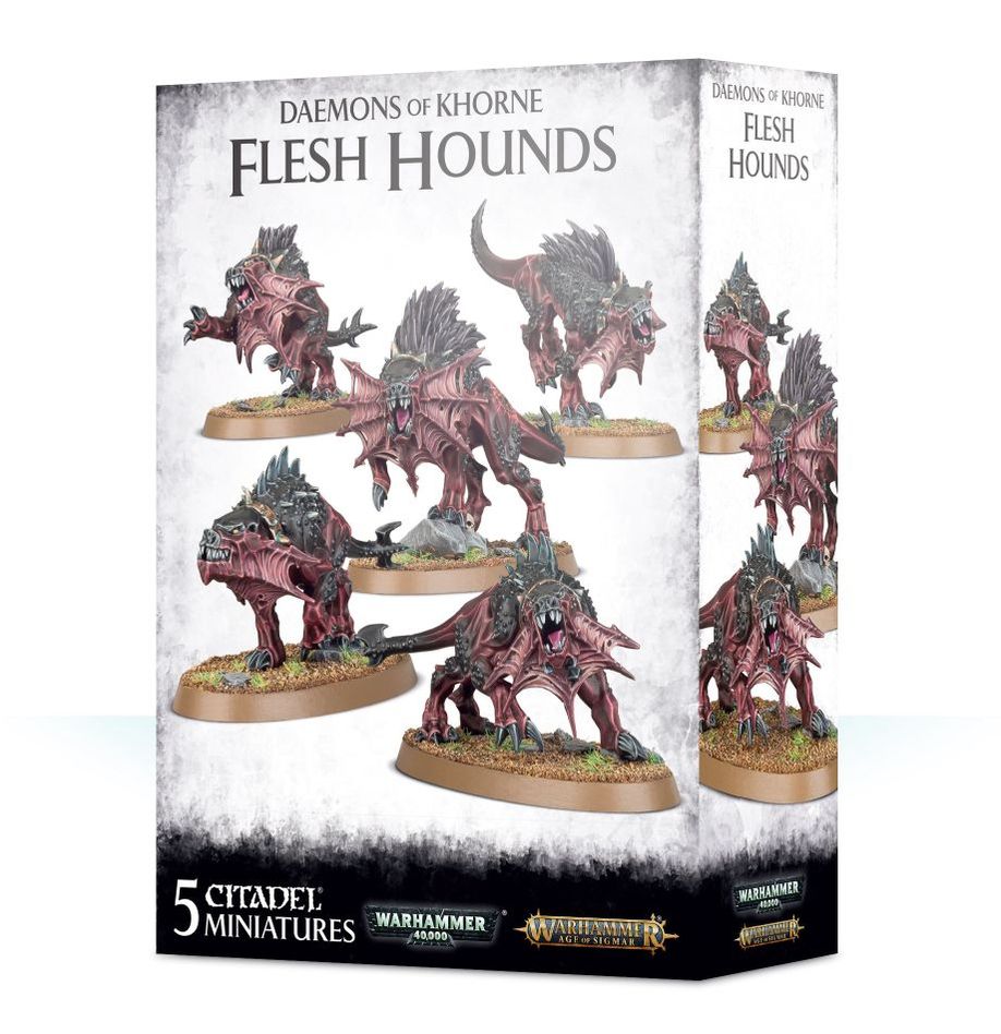 Deamons of Khorne: Flesh Hounds