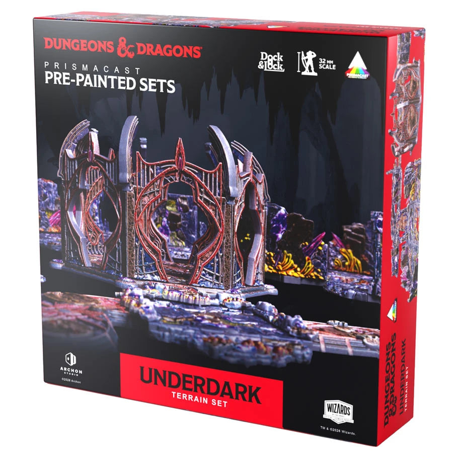 Underdark Terrain Set Painted