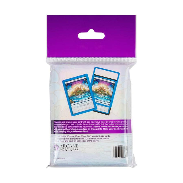 Arcane Fortress Synergy Inner Sleeves - Blue Ocean