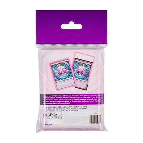 Arcane Fortress Synergy Inner Sleeves - Pink Blossom