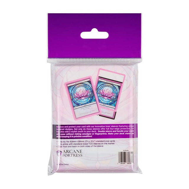 Arcane Fortress Synergy Inner Sleeves - Pink Blossom