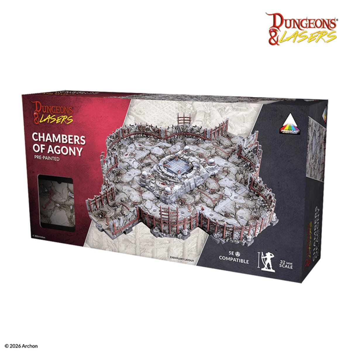 Dungeons & Lasers Chambers of Agony Painted