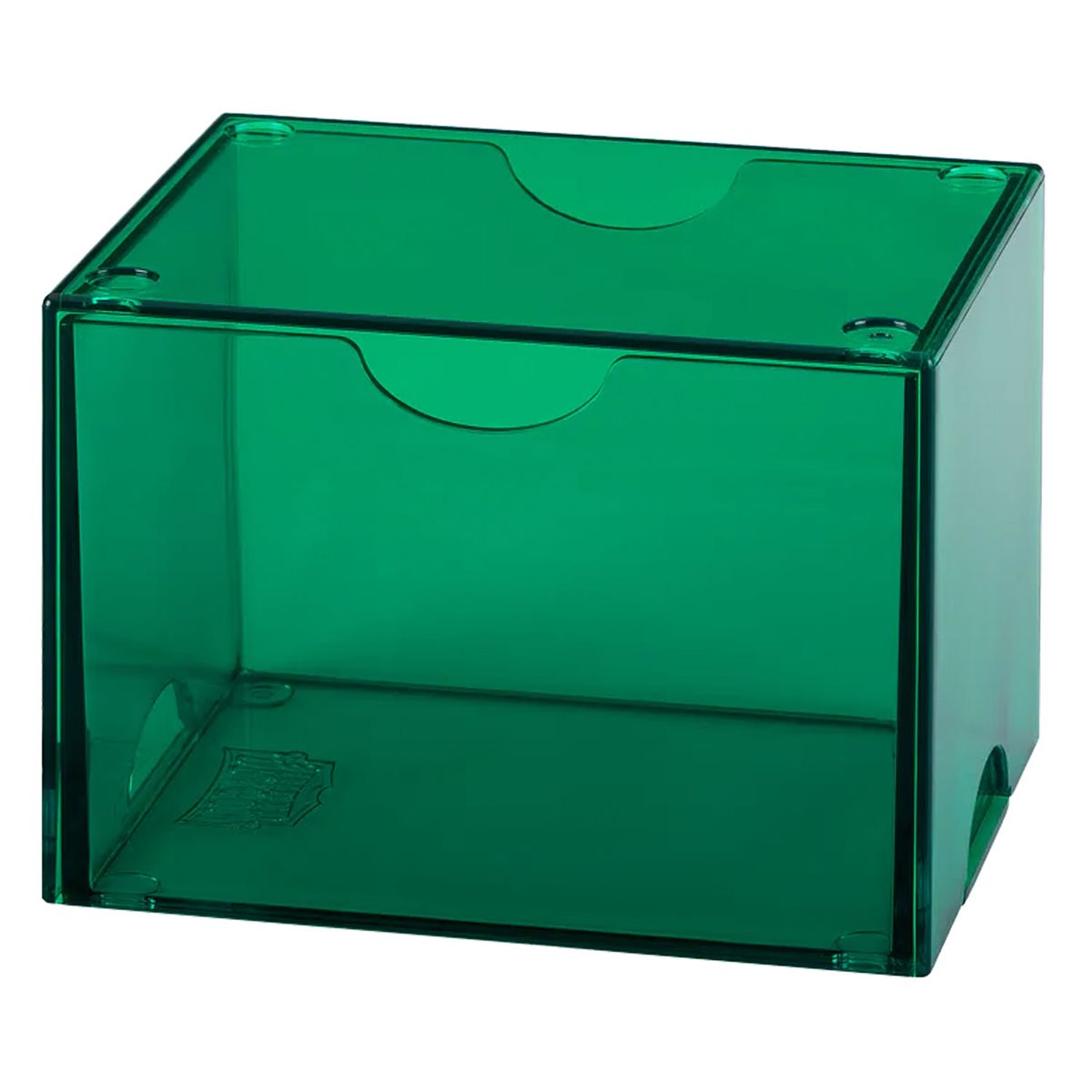 Dragonshield Strongbox Clear Green
