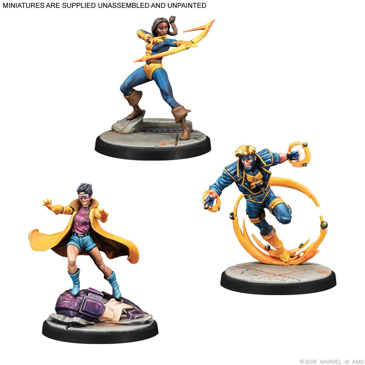 MCP Mirage Havok Jubilee & Multiple Man