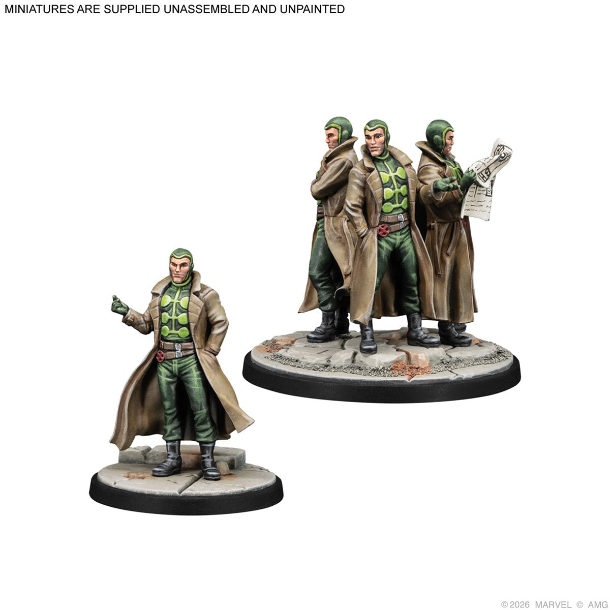 MCP Mirage Havok Jubilee & Multiple Man