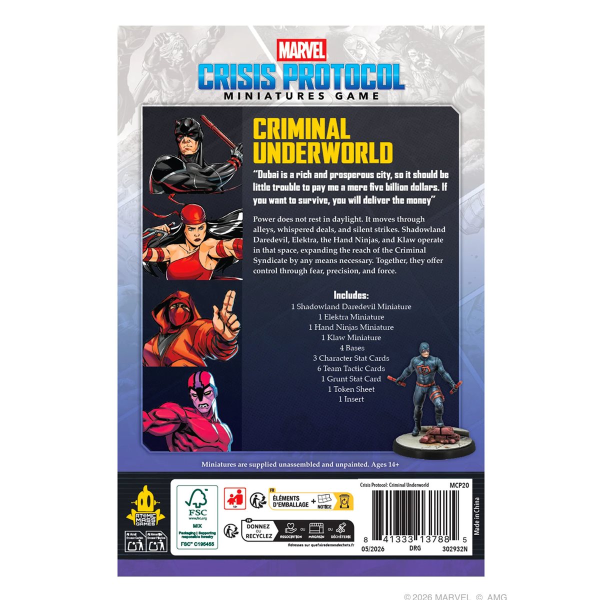 Marvel Crisis Protocol: Criminal Underworld