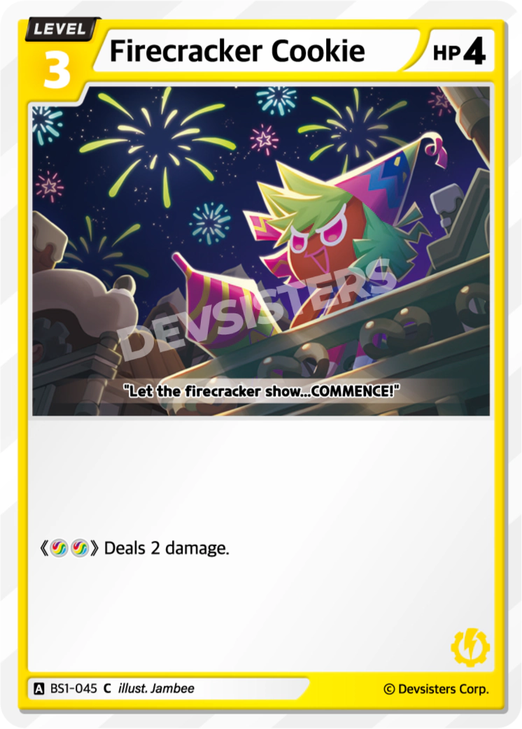 Firecracker Cookie
