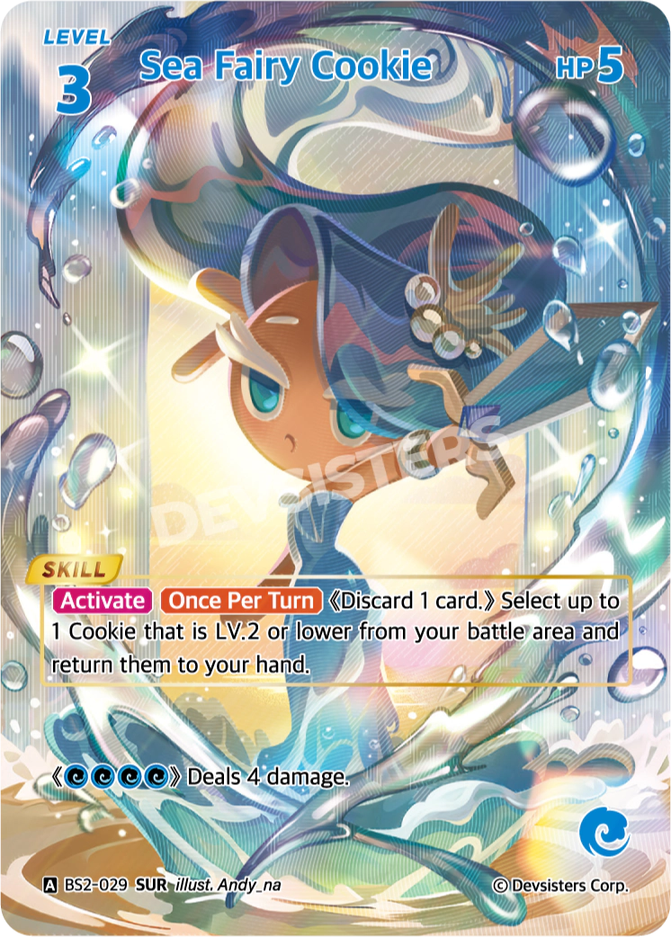 Sea Fairy Cookie
