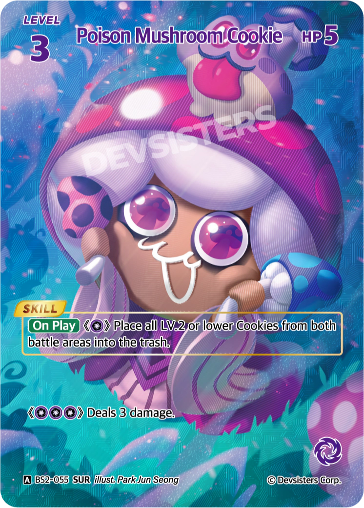 Poison Mushroom Cookie