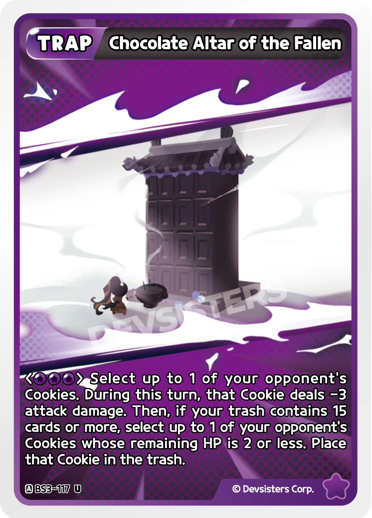 Chocolate Altar of the Fallen