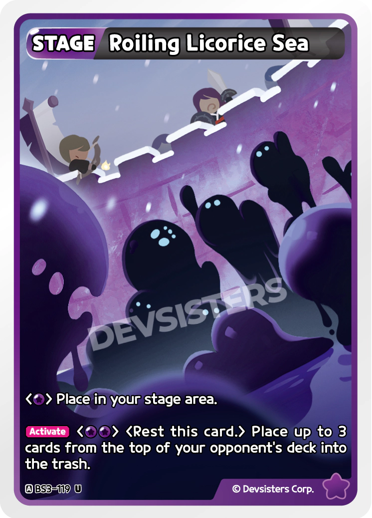 Roiling Licorice Sea