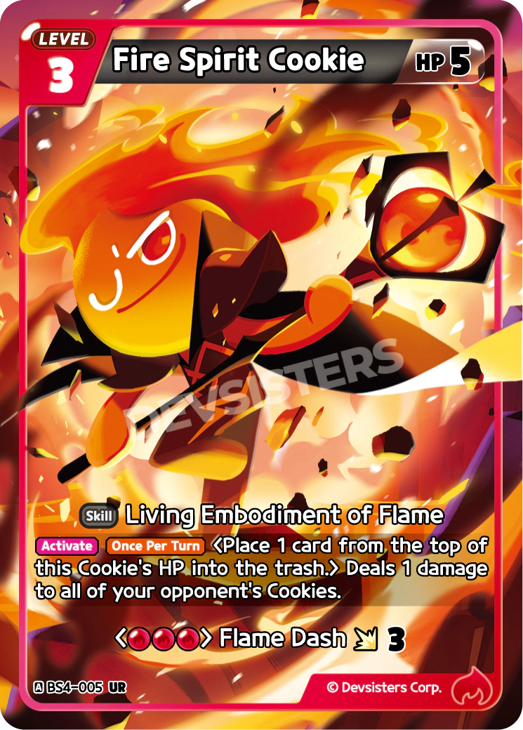 Fire Spirit Cookie - Case
