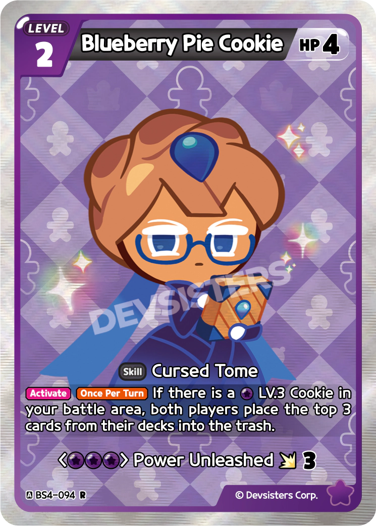 Blueberry Pie Cookie