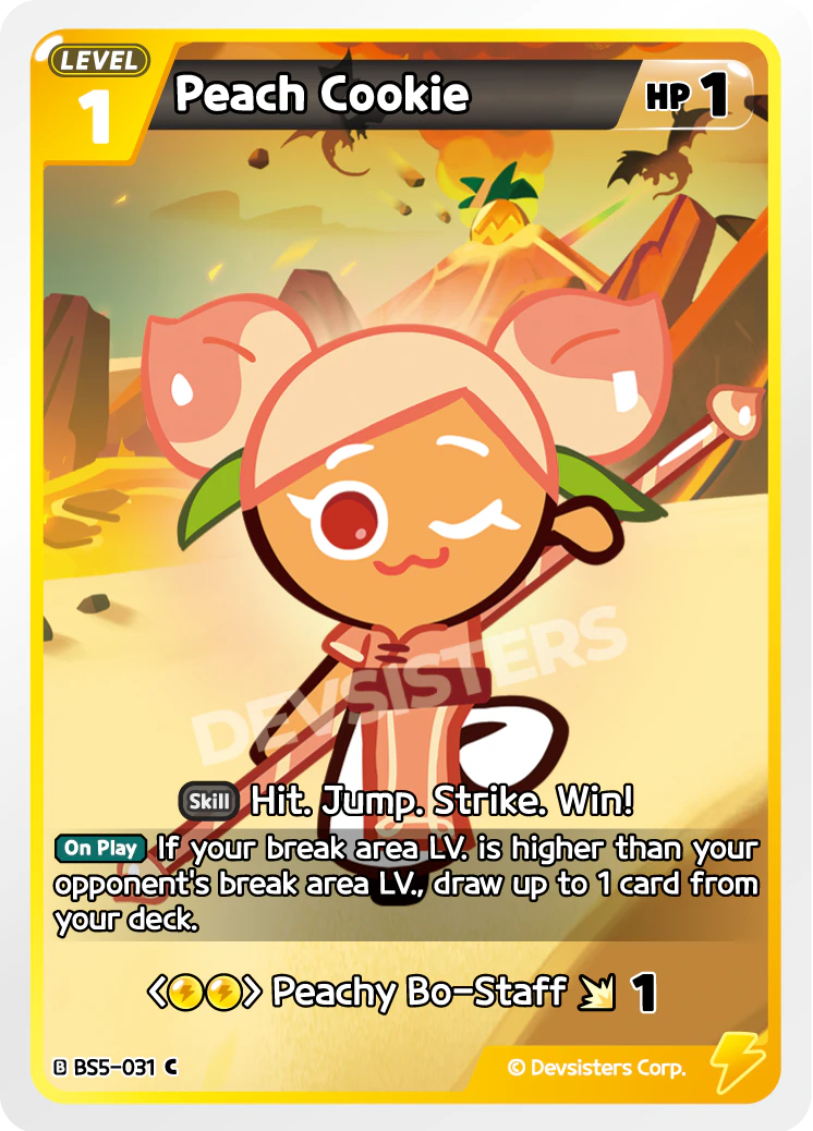 Peach Cookie