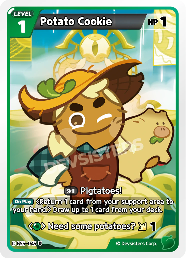 Potato Cookie