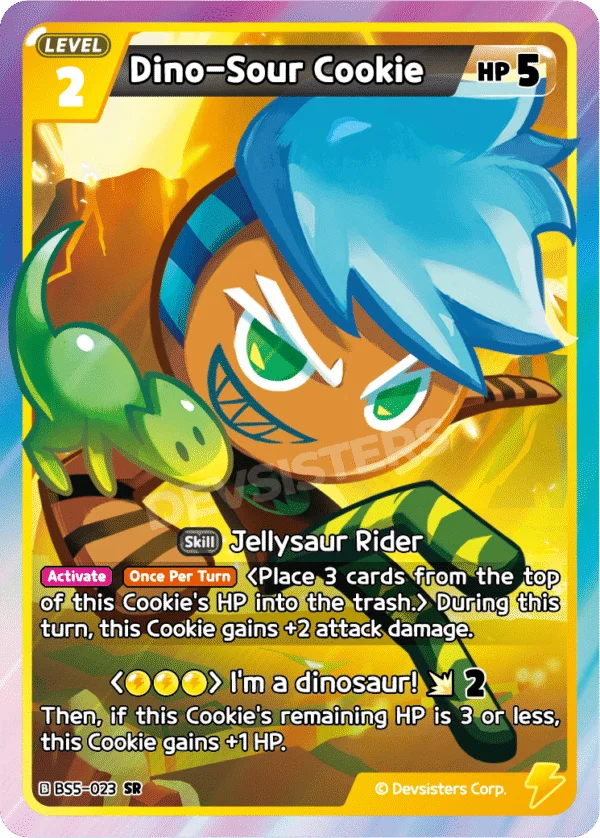 Dino-Sour Cookie