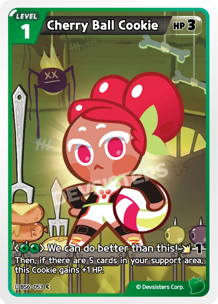 Cherry Ball Cookie