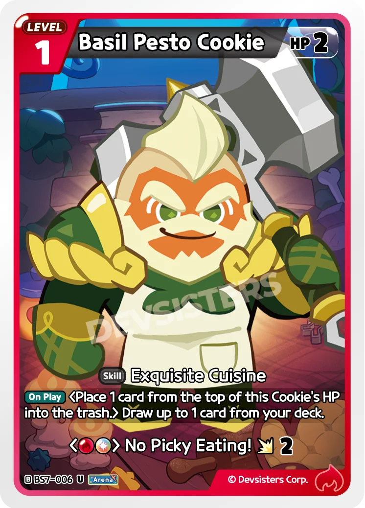 Basil Pesto Cookie