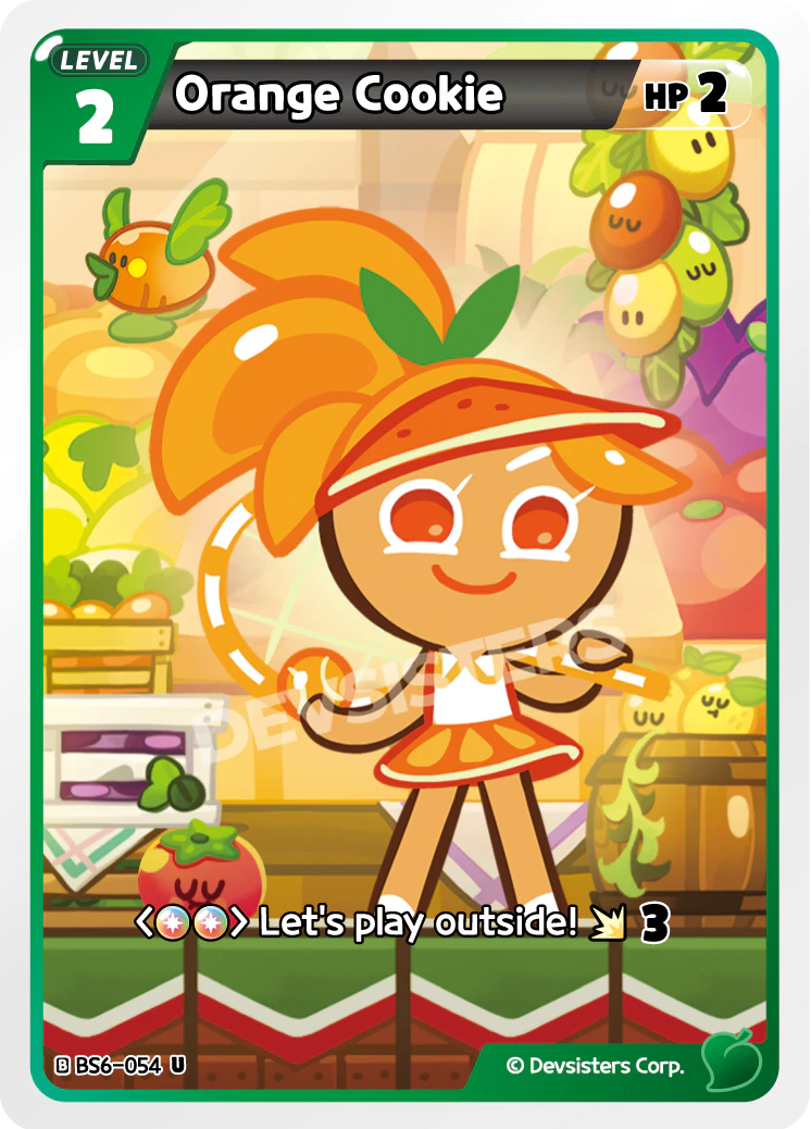 Orange Cookie