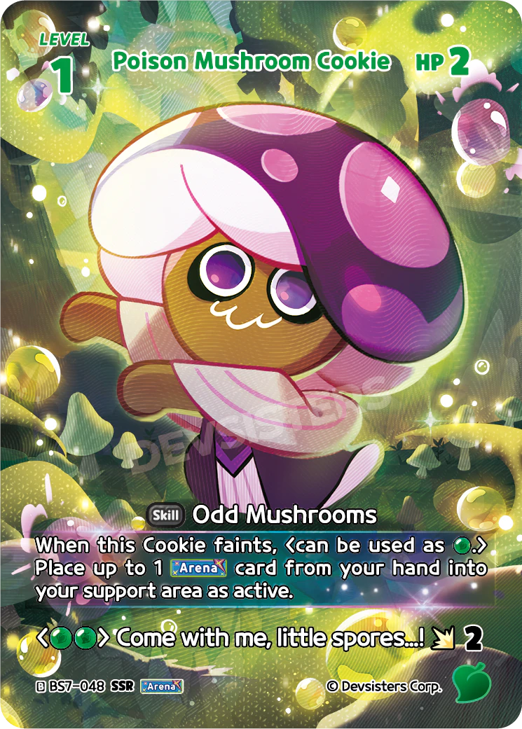 Poison Mushroom Cookie - Case