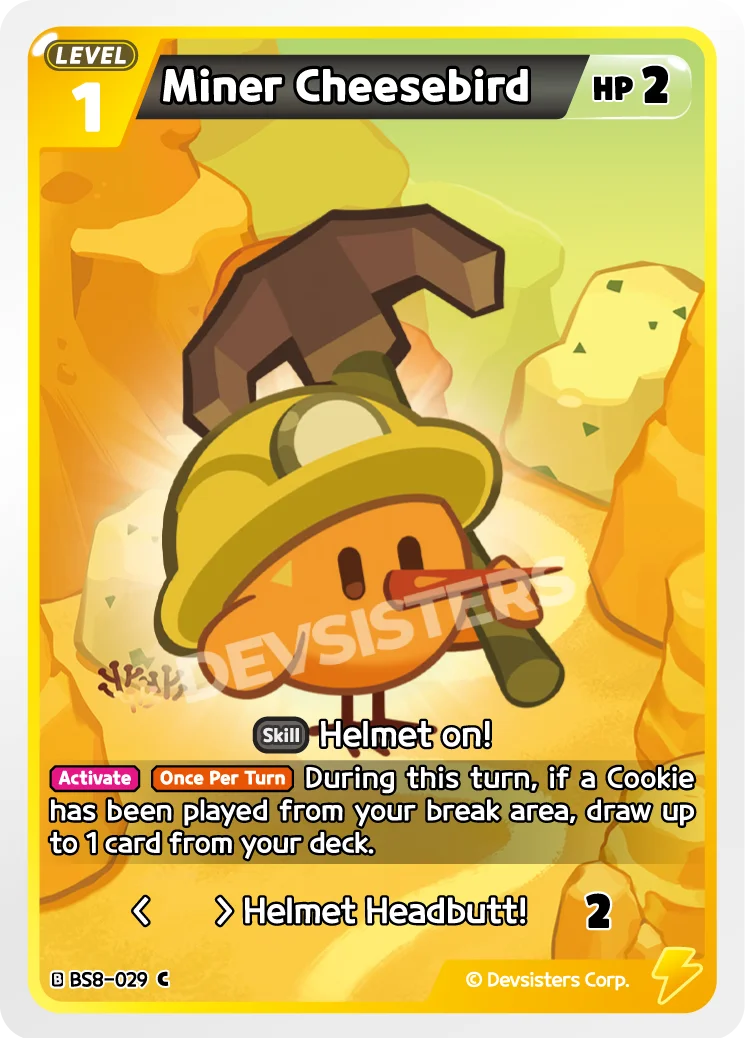 Miner Cheesebird