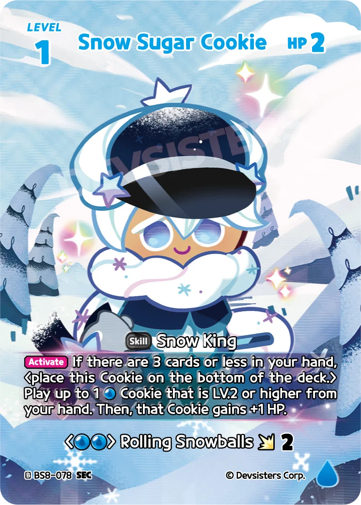 Snow Sugar Cookie