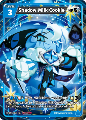 Shadow Milk Cookie BS9-079UR Ultra Rare CookieRun Braverse card