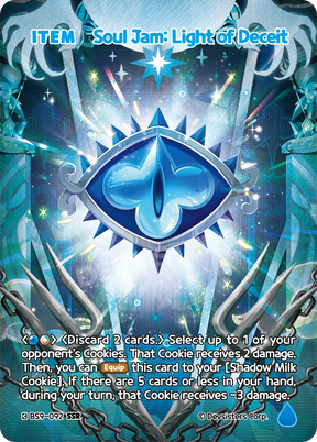 Soul Jam: Light of Deceit BS9-092SSR Secret Super Rare CookieRun Braverse card