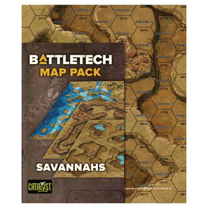 BattleTech: Map Pack- Savannah