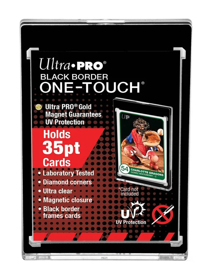Ultra PRO 35pt Black Border UV ONE-TOUCH Holder