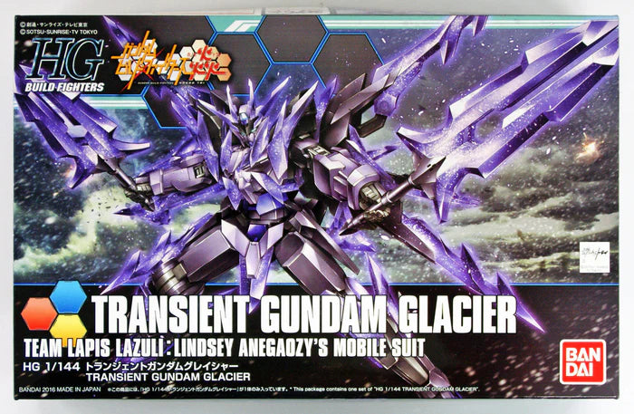 BANDAI Hobby HGBF 1/144 Transient Gundam Glacier