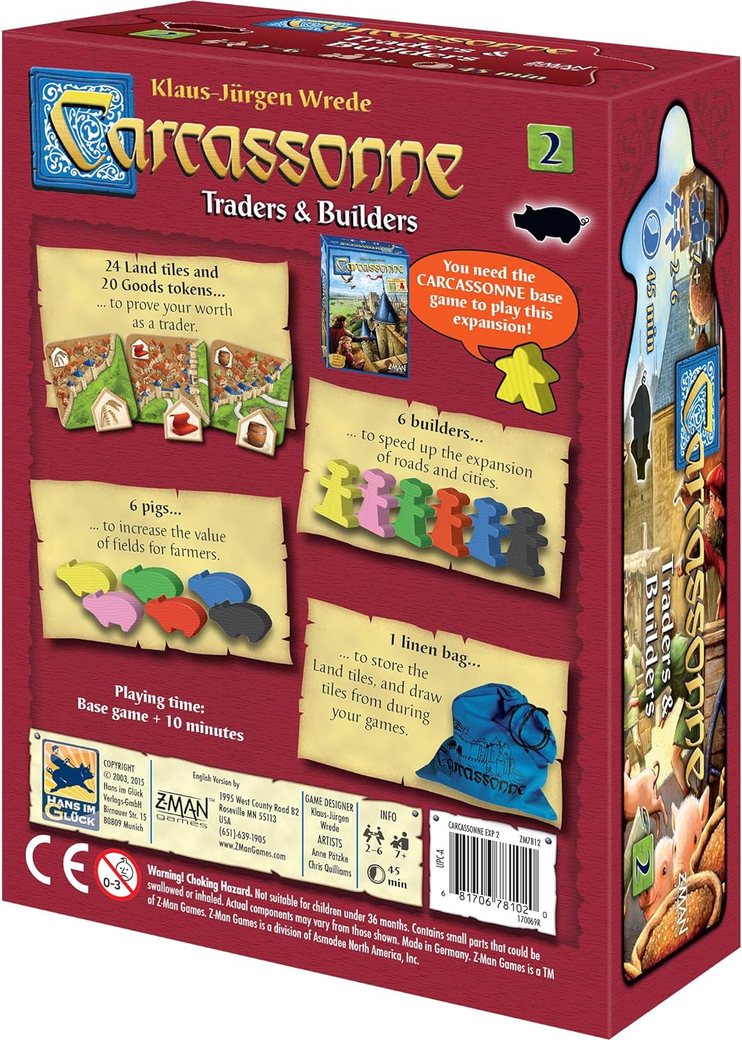 Carcassonne Exp 2 Traders & Builders