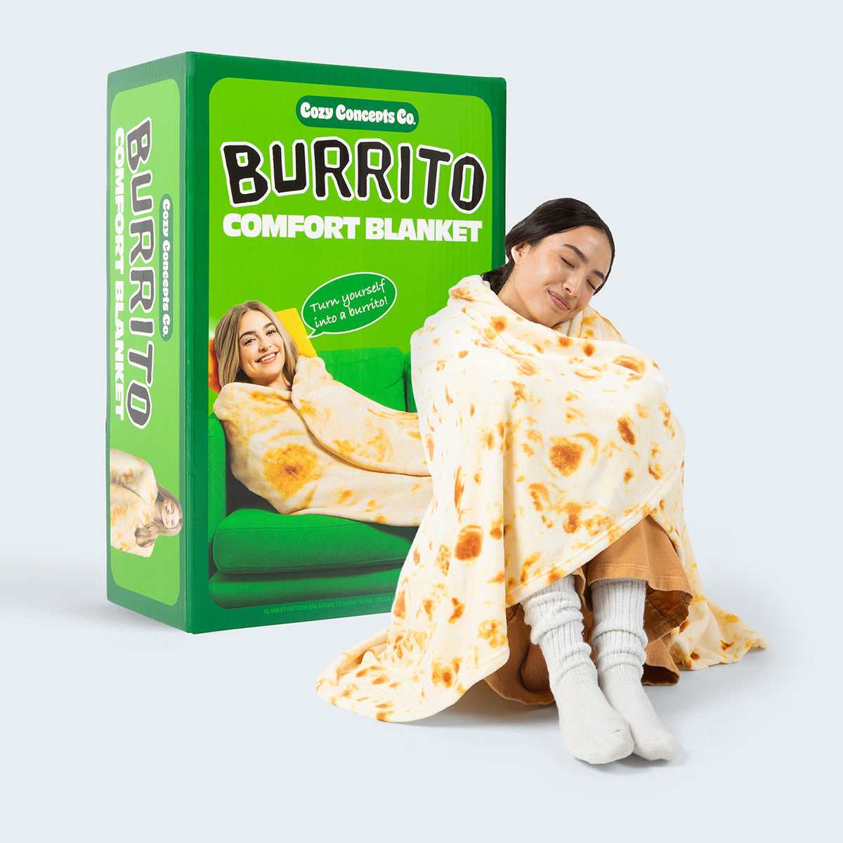 Cozy Concepts Burrito Blanket