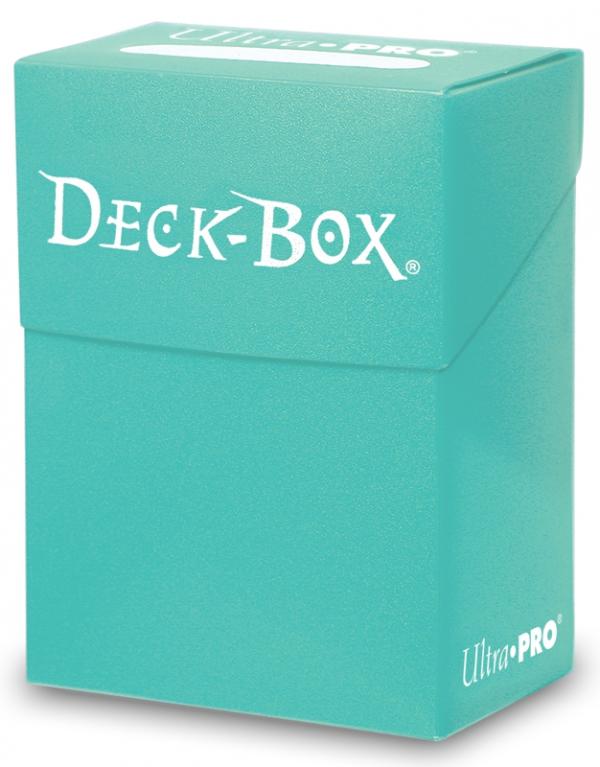 Deck Box: Solid Aqua