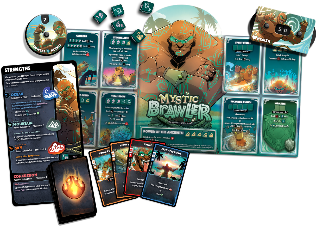 Dice Throne Mystic Brawler 7/15