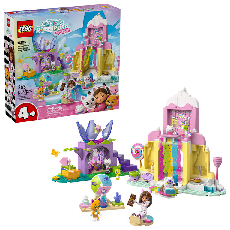 LEGO Gabby's Dollhouse Sweet Treat Mountain & Kitty Garden