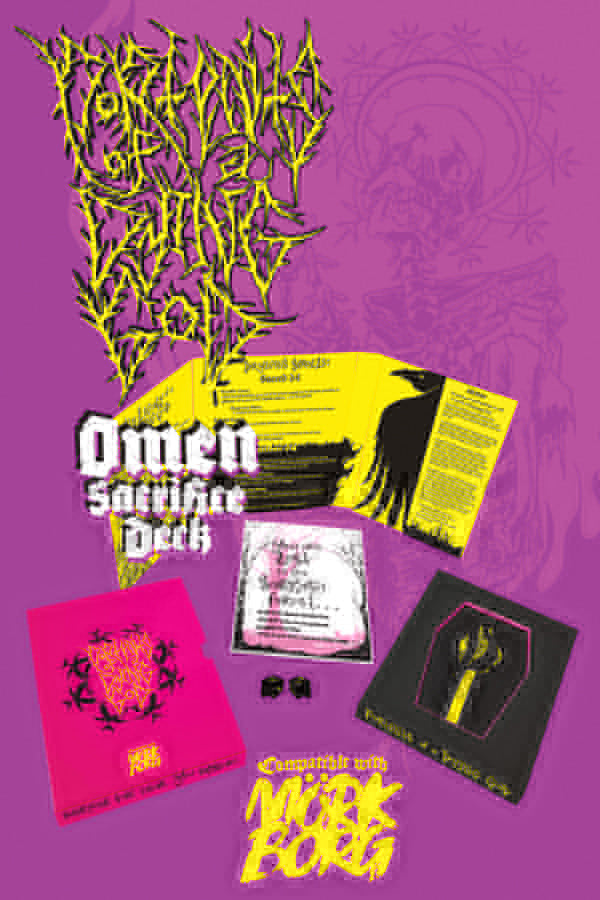 Portents of a Dying God: MÖRK BORG Omen Deck