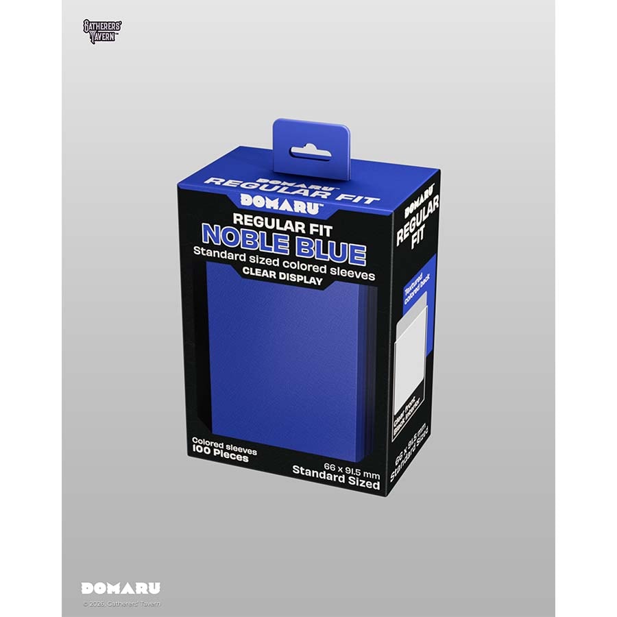 Gatherers' Tavern Domaru Regular Sleeves: Noble Blue (100ct)