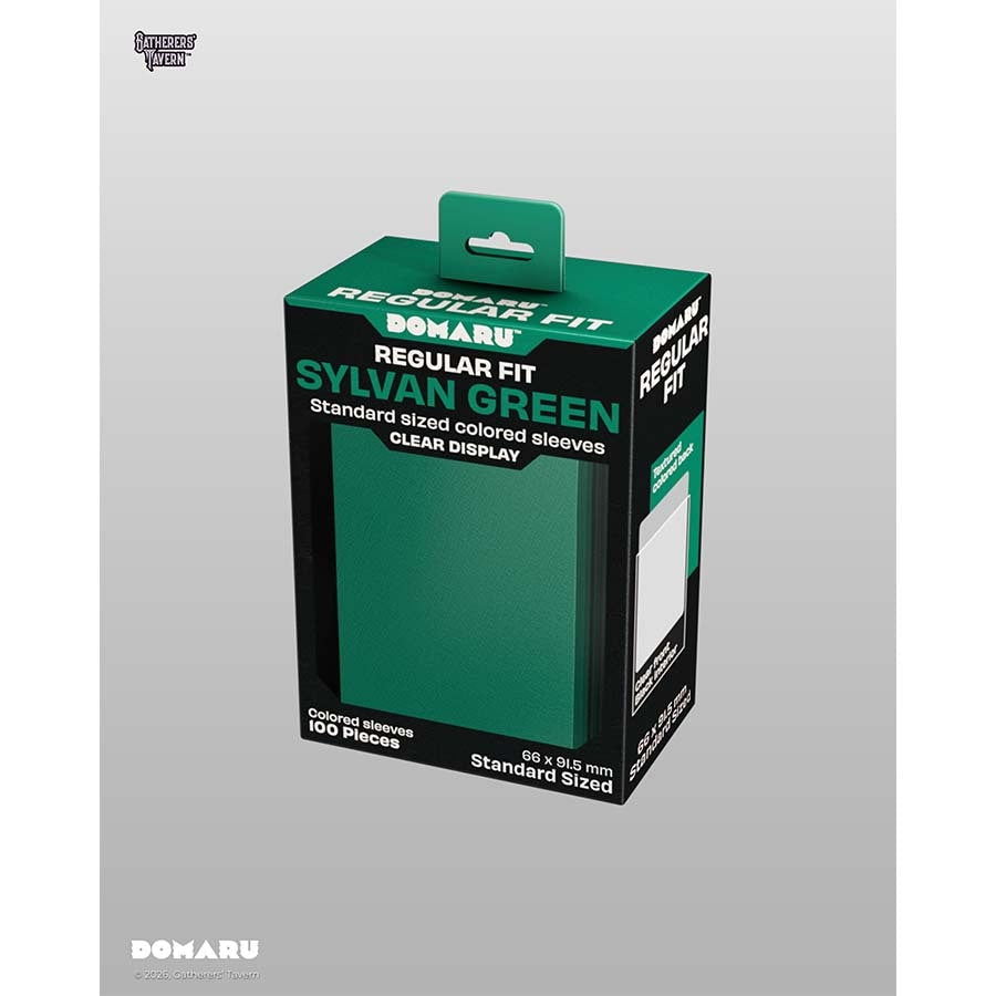 Gatherers' Tavern Domaru Regular Sleeves: Sylvan Green (100ct)