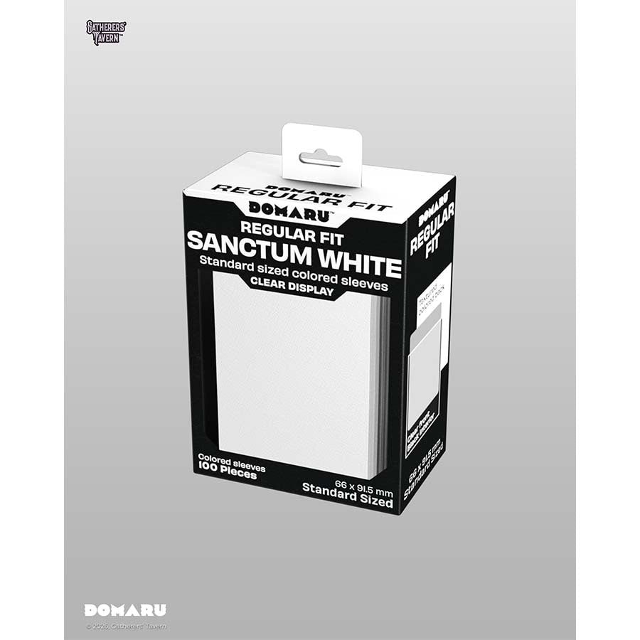 Gatherers' Tavern Domaru Regular Sleeves: Sanctum White (100ct)