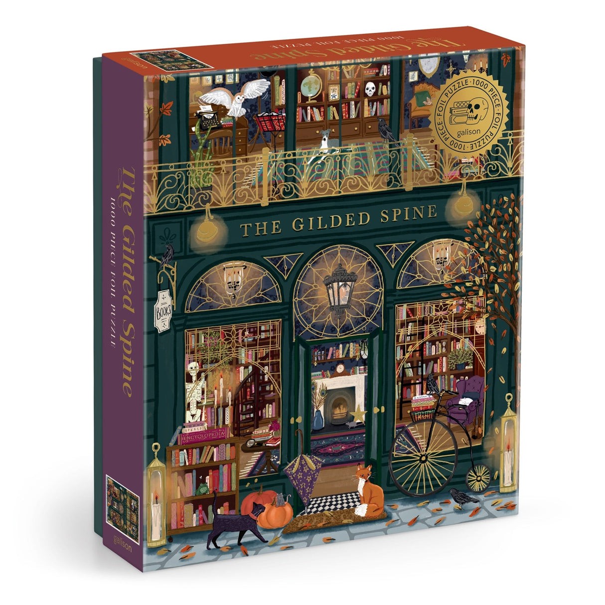 The Gilded Spine 1000pc Puzzle
