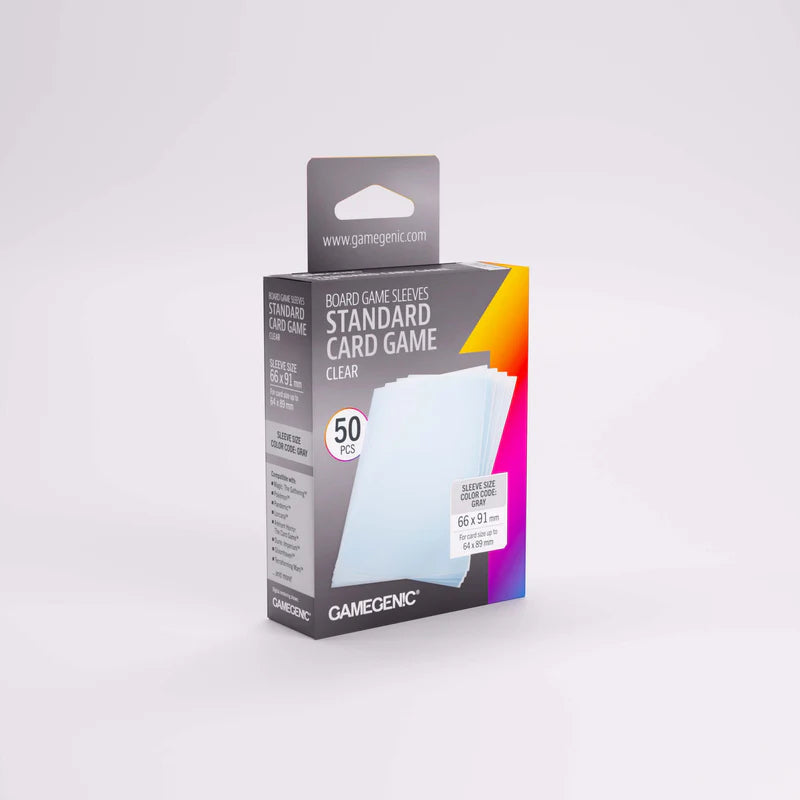 Clear Standard Boardgame Sleeves