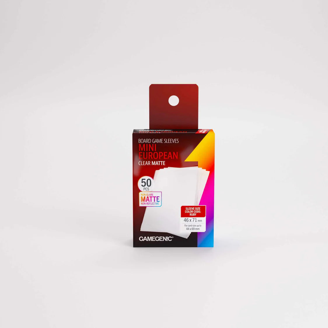GG Clear Matte Mini European Sleeves
