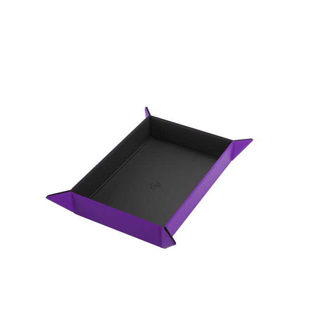 Gamegenic Magnetic Dice Tray Rectangle - Black/Purple product image
