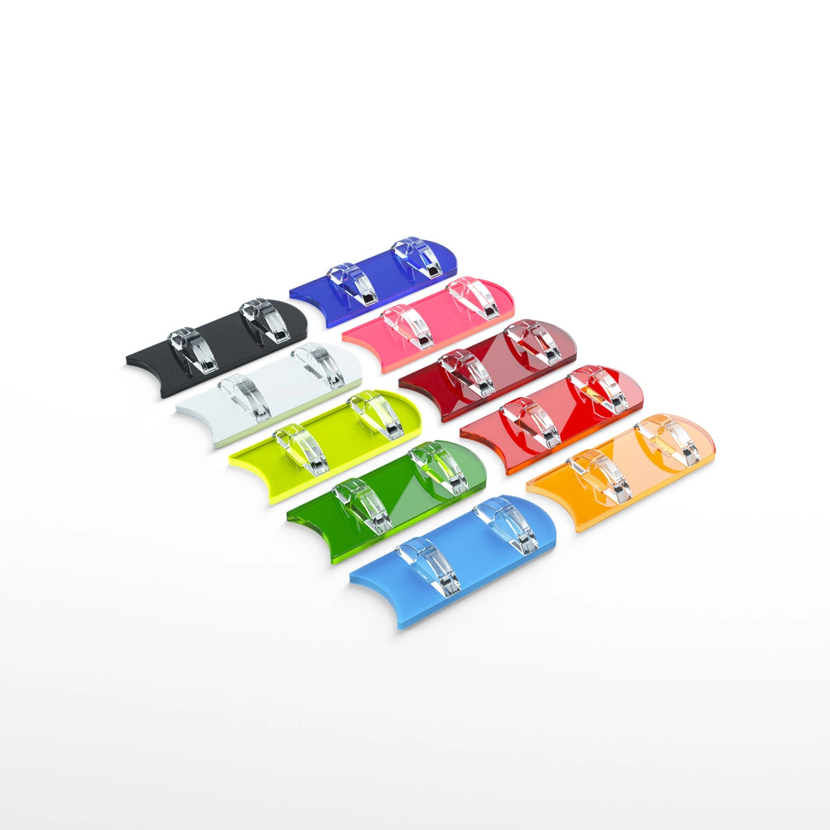 Card Stands Set 10x Multicolor